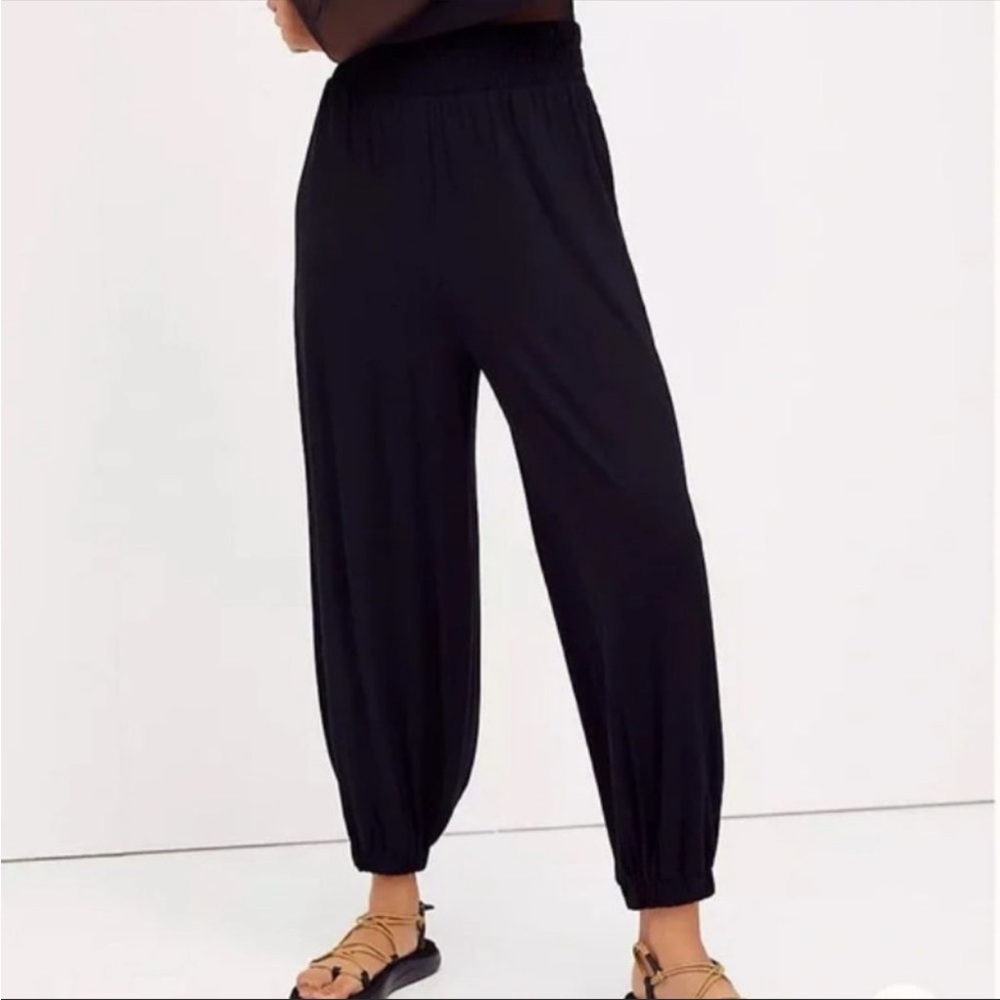 Free People Beach Ali Balloon Pants Black